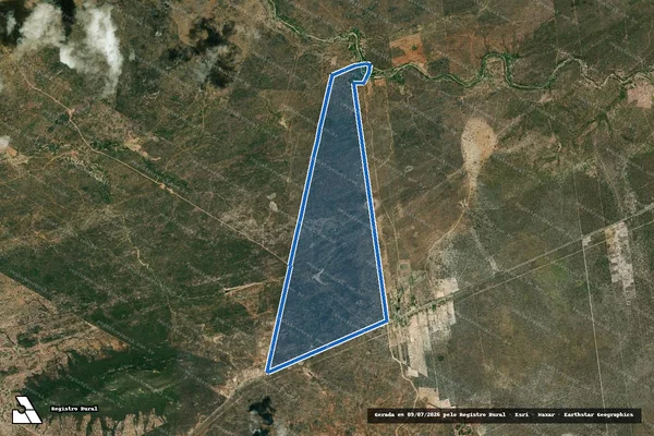 Imagem de satélite de FAZENDA MULUNGU - FAZENDA MULUNGÚ - PARCELA 1 em Ibimirim - PE