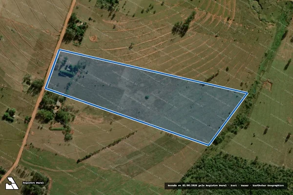 Imagem de satélite de P A RONCHO LOMA - LOTE 74 em Iguatemi - MS