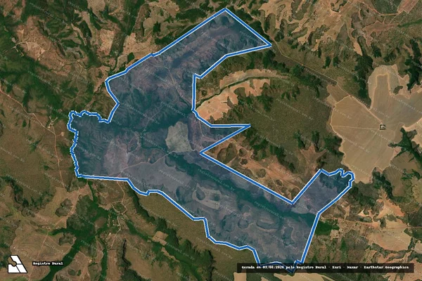 Imagem de satélite de Fazenda Cotovia - Única em Balsas - MA