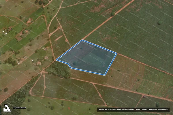Imagem de satélite de SITIO SANTO ANTONIO - GLEBA B em Mesópolis - SP