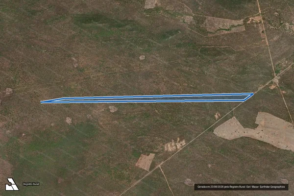 Imagem de satélite de FAZENDA SETE LAGOAS - Parte 1 em Parnamirim - PE