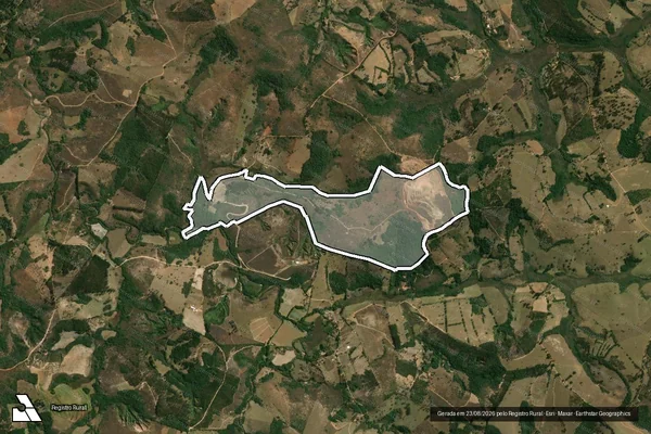 Imagem de satélite de Fazenda Gameleira - Parte 2 em Desterro de Entre Rios - MG