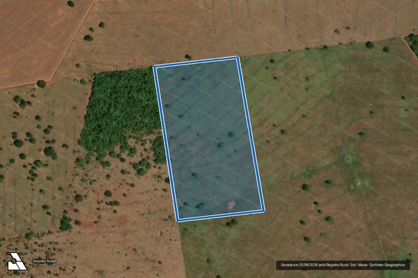 Imagem de satélite de FAZENDA SÃO JOÃO - Parte 1 em Cachoeira Alta - GO