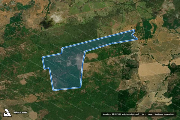 Imagem de satélite de LOTE 56 - PROJETO DE ASSENTAMENTO HORIZONTE II / Parte 01