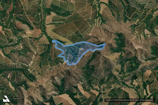 Imagem de satélite de FAZENDA COQUEIROS - FAZENDA COQUEIROS GLEBA C em Três Pontas - MG
