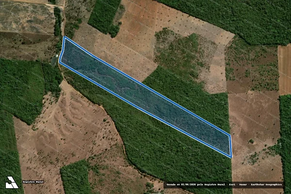 Imagem de satélite de Lote ? 907, P. A. Confresa Roncador  - Gleba B em Confresa - MT