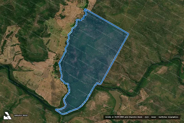 Imagem de satélite de LOTE 01 LOT. PONTE ALTA, GLEBA 03, 1ª ETAPA ? FAZENDA PROVIDÊNCIA - Parte 1 em Ponte Alta do Tocantins - TO