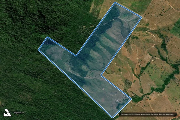 Imagem de satélite de LOTE 59-71 GLEBA 28 SETOR RIBEIRÃO GRANDE