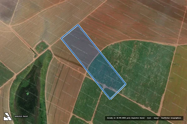Imagem de satélite de FAZENDA TRÊS LAGOAS - GLEBA E - Parte 1 em Araras - SP
