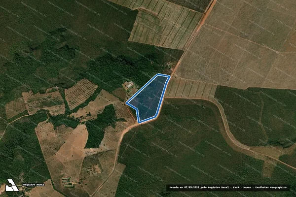 Imagem de satélite de Fazenda Água Boa I em Dom Aquino - MT