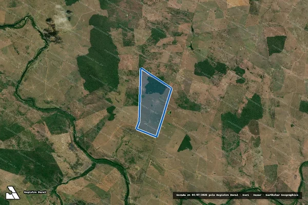 Imagem de satélite de Fazenda Santa Helena - Fazenda Santa Helena em Itapetinga - BA