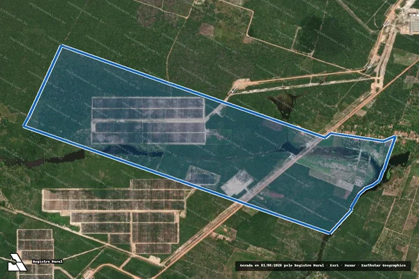 Imagem de satélite de FAZENDA RAMADA - Fazenda Ramada em Trairi - CE