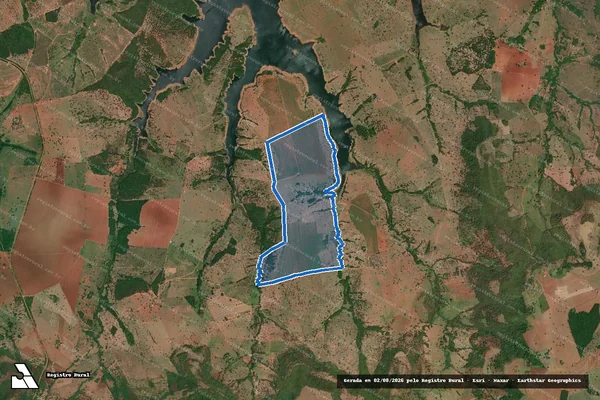 Imagem de satélite de FAZENDA CONFUSÃO, LUG. DEN. SANTA IZABEL - FAZENDA CONFUSÃO, LUG. DEN. SANTA IZABEL em Tupaciguara - MG