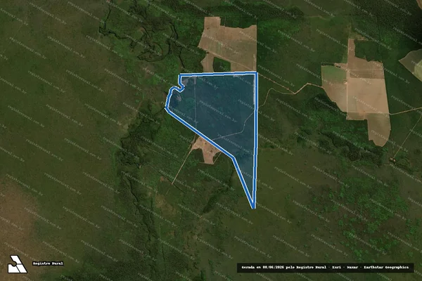 Imagem de satélite de Fazenda Santa Inês / Fazenda Santa Inês