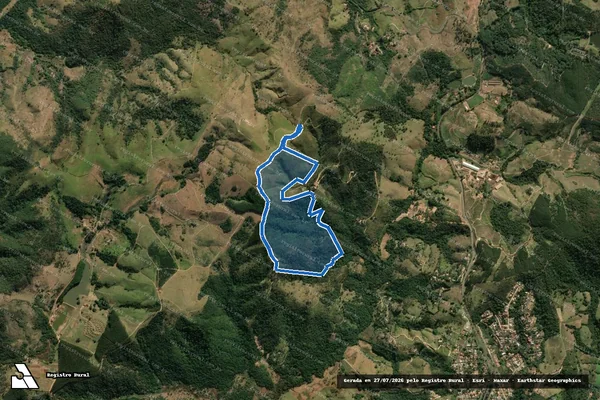 Imagem de satélite de Fazenda Jacarandá - Parcela Unica em Amparo - SP