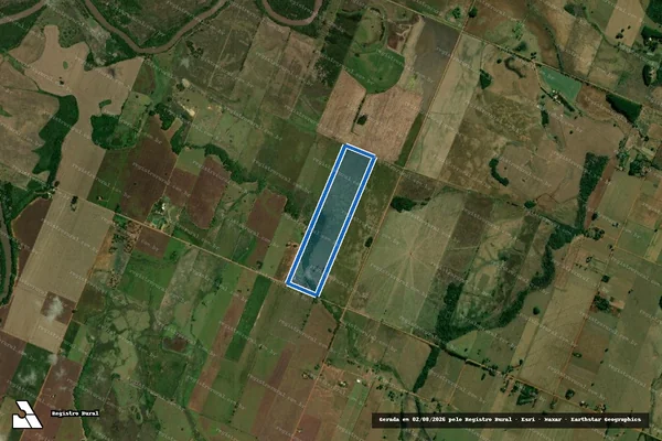 Imagem de satélite de Lote 15 da Quadra 52 - Lote 15 da Quadra 52 em Fátima do Sul - MS