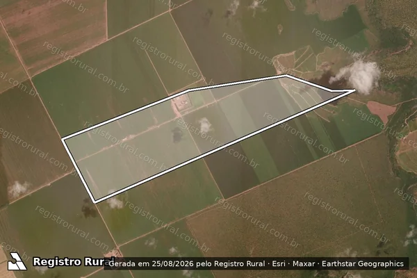 Imagem de satélite de FAZENDA IVATUBA - Parte 1 em Uruçuí - PI