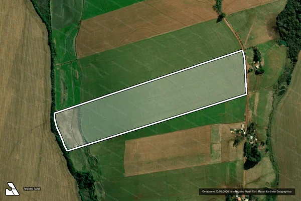 Imagem de satélite de PA Nossa Senhora de Fátima / Lote 61A - LOTE 61A em Tupanciretã - RS