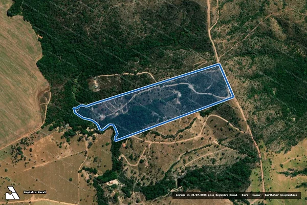 Imagem de satélite de FAZENDA MORRO REDONDO - Parte 2 em Ipameri - GO
