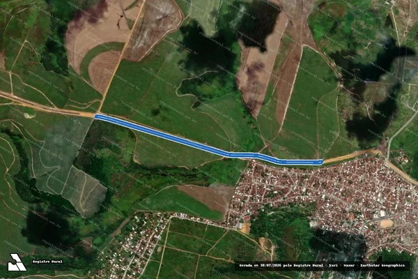 Imagem de satélite de Fazenda Mulata - Gleba A em Itapissuma - PE