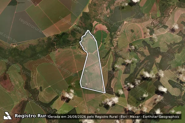 Imagem de satélite de Fazenda Boa Vista - Fazenda Boa Vista em Alto Garças - MT