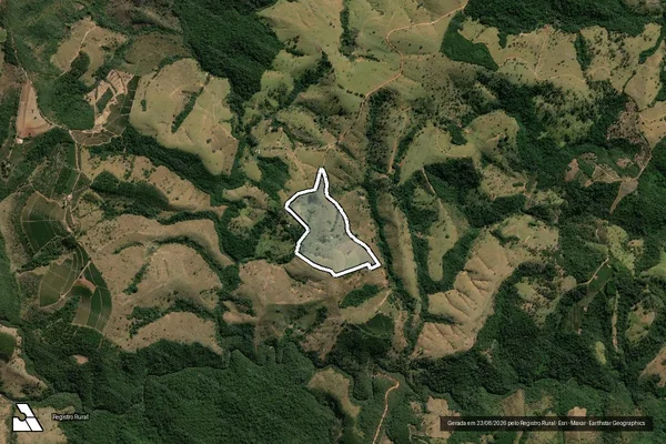 Imagem de satélite de Fazenda Jararaca - Parcela 1 em Campos Altos - MG