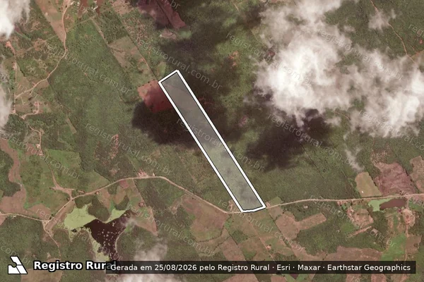 Imagem de satélite de FAZENDA JAPÃO - LOTE 2 em Quixeramobim - CE