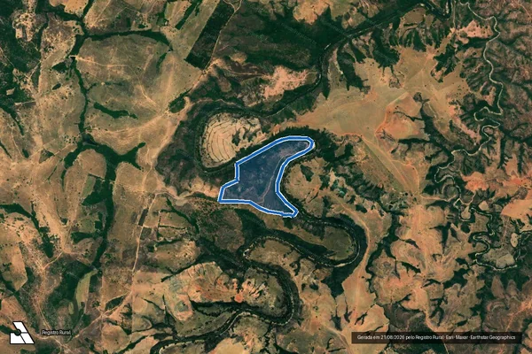Imagem de satélite de Vilson Pinheiro Soares - Parte 1 em Presidente Olegário - MG