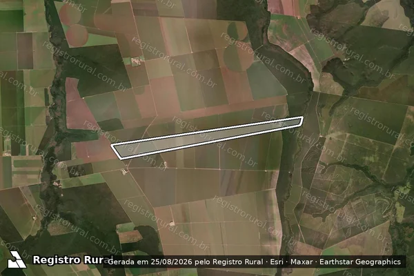 Imagem de satélite de FAZENDA CHARRUA IV em Sinop - MT