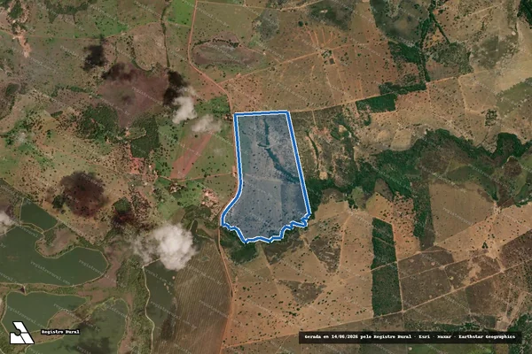 Imagem de satélite de FAZENDA SACÃO DENOMINADA ITATIAIA - Gleba 02 em Formosa - GO