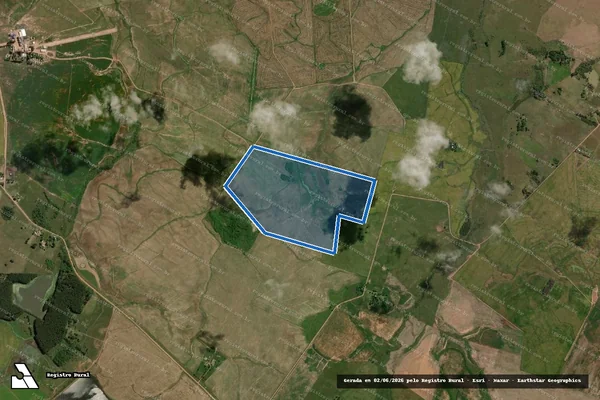 Imagem de satélite de FARROUPILHA I - 001 em Alegrete - RS