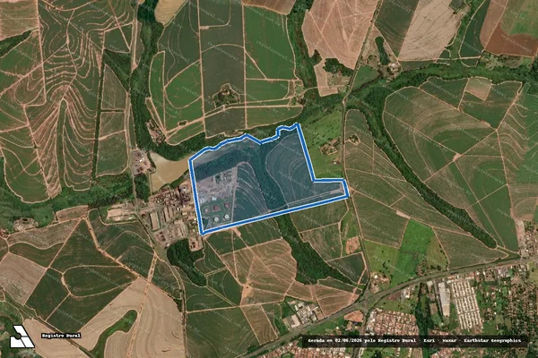 Imagem de satélite de Fazenda Santa Luiza ? Santa Olga - Parcela 1 em Catanduva - SP