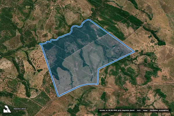 Imagem de satélite de FAZENDA ATOLADOR,GLEBA 11 DA FAZENDA MELÃO - 001 em Filadélfia - TO