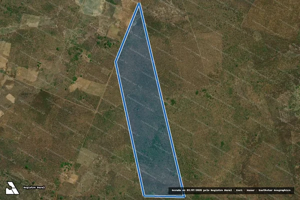 Imagem de satélite de SOBRA JENIPAPO - Parcela 1 em Campo Maior - PI