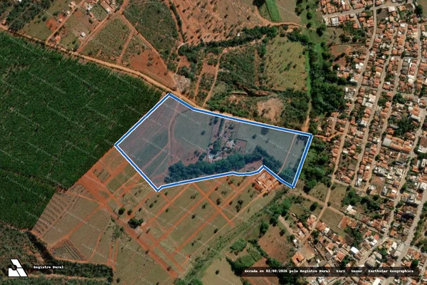 Imagem de satélite de MOINHOS - Moinhos em Martinho Campos - MG