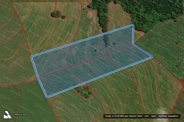 Imagem de satélite de Fazenda Santa Lidia - Parte 1 em Miguelópolis - SP