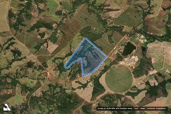 Imagem de satélite de FAZENDA PIRACANJUBA - PARTE 1 em Silvânia - GO