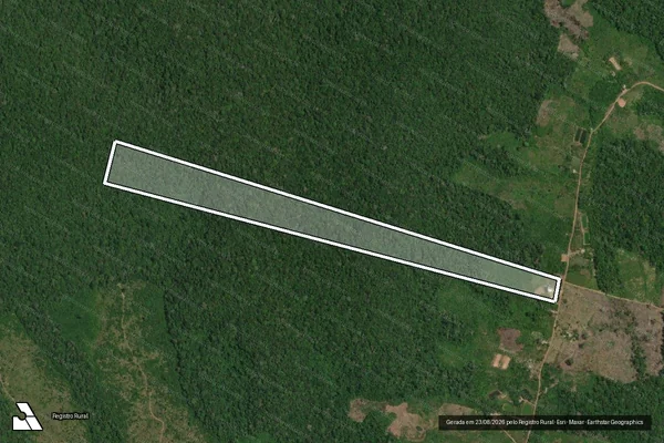Imagem de satélite de PITINGA V - Lote 34 - em Presidente Figueiredo - AM