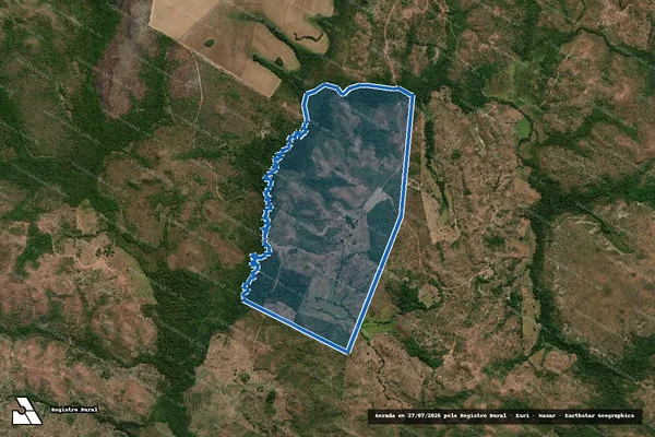 Imagem de satélite de LOTE 18 - LOTEAMENTO SANTA MARIA - AREA II em Santa Maria do Tocantins - TO