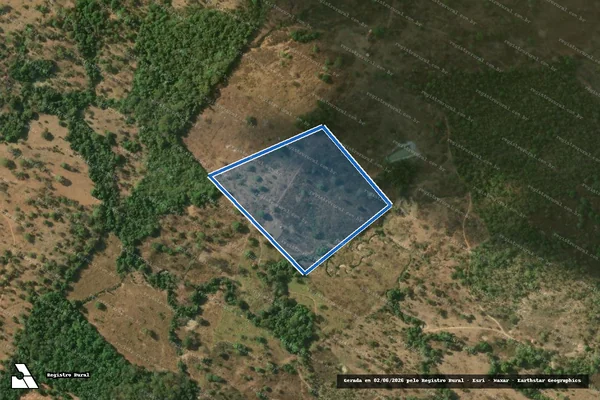 Imagem de satélite de FAZENDA MANDY - GLEBA 02 em Guarinos - GO