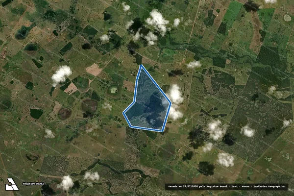 Imagem de satélite de Fazenda Retiro - Parcela 1 em Cáceres - MT