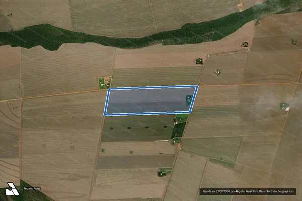 Imagem de satélite de FAZENDA RIOVERDINHO - 001 em Rio Verde - GO