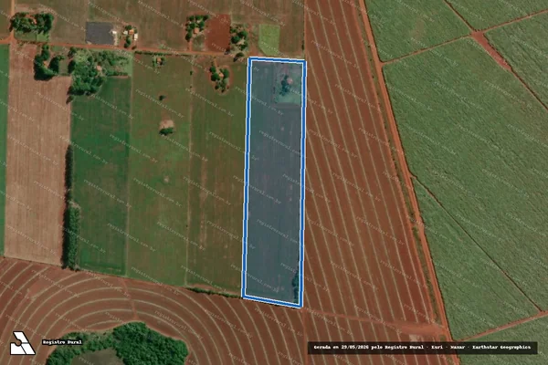Imagem de satélite de Lote 01 ? Projeto de Assentamento Ranildo da Silva - Lote 01 em Nova Alvorada do Sul - MS