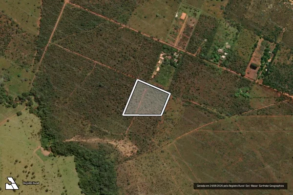 Imagem de satélite de FAZENDA ÁGUA QUENTE GLEBA 172 - GLEBA 172 em Brasília - DF