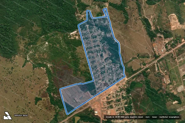 Imagem de satélite de Vila Campo Verde – Lote 76 / Lote – 76 A