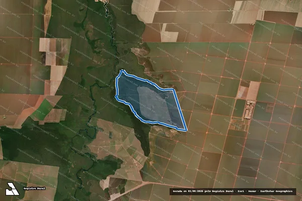 Imagem de satélite de Fazenda Alvorada - Faz. Alvorada em Sapezal - MT