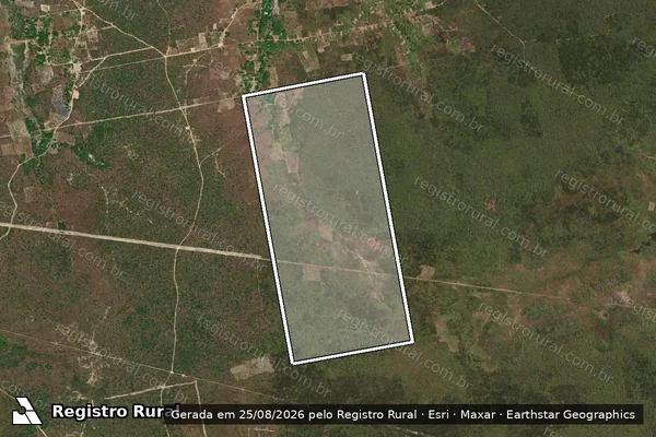 Imagem de satélite de Fazenda Luzitania 10 - GLEBA 10 em Granja - CE