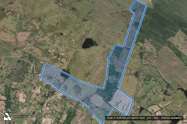Imagem de satélite de Fazenda Lavras de Bom Será - Parcela 01 em Lagoa do Ouro - PE