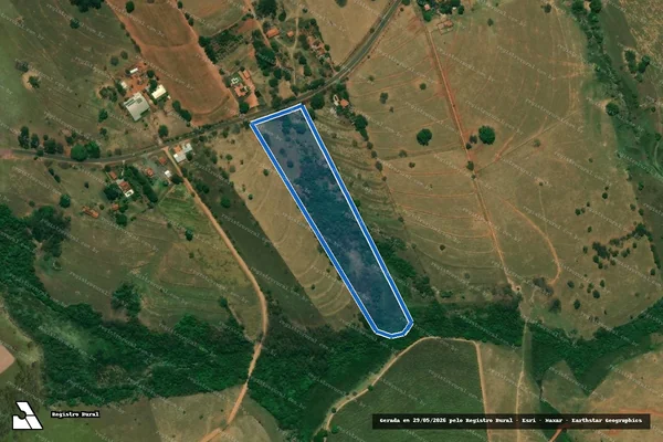 Imagem de satélite de SÍTIO ÁGUA LIMPA - Sítio Água Limpa-Gleba B em Araçatuba - SP