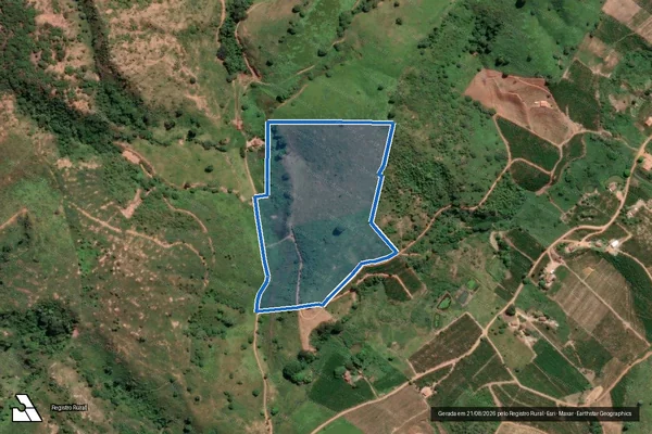 Imagem de satélite de Fazenda Água Limpa - GLEBA 02 em Santa Rita do Itueto - MG